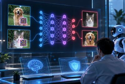 Adversarial patches make edge VLMs draw wrong boxes