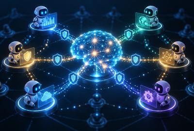 Agent topology decides who sees the secret