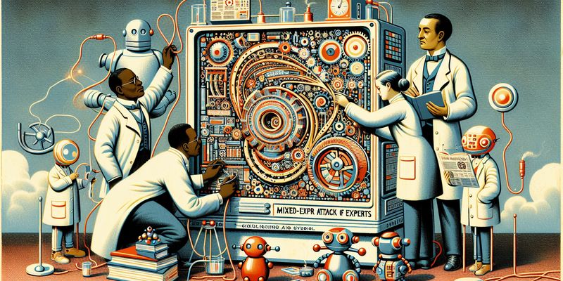 MoE models vulnerable to expert silencing attack